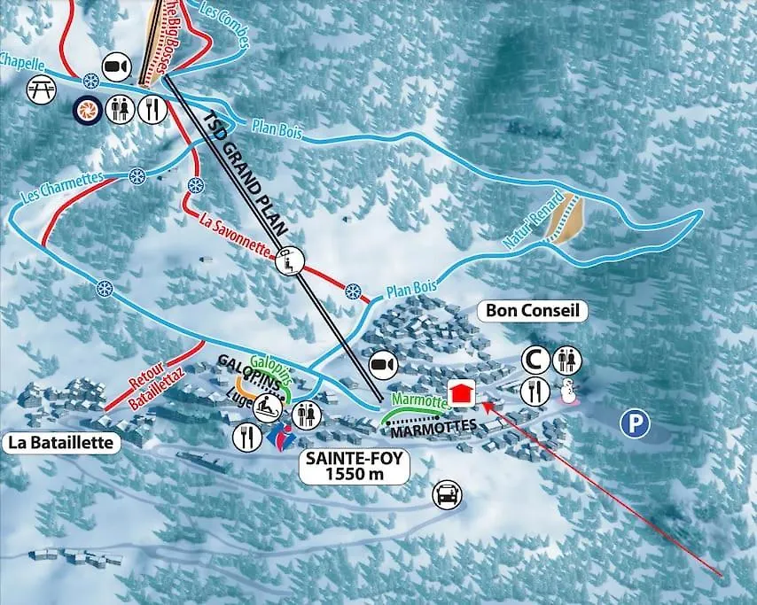 Chalet Meleze Skis Aux Pieds Alpes, Sainte-Foy Station 1550 0*, Sainte-Foy-Tarentaise France